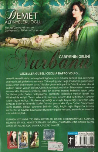 Cariyenin Gelini Nurbanu Demet Altınyeleklioğlu Artemis Yayınları %57 