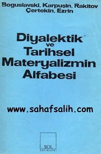 Diyalektik ve Tarihsel Materyalizmin Alfabesi