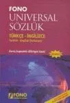 Unıversal Sözlük, Türkçe - İngilizce