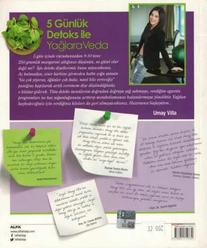 5 Günlük Detoks ile Yağlara Veda Ahmed Hulusi Alfa Yayınları %48 indir