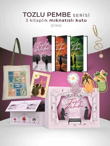 SET - TOZLU PEMBE SERİSİ (3 KİTAP) - CİLTLİ