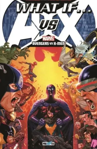 What If? AvX - Ana Kapak / Holmen İç Baskı