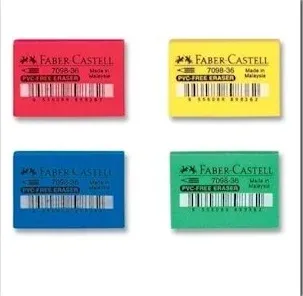 FABER CASTELL 7098/36 RENKLİ SİLGİ