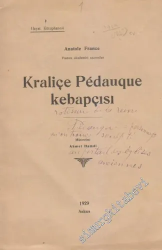 Kraliçe Pedauque Kebapçısı / Jul Sezar -