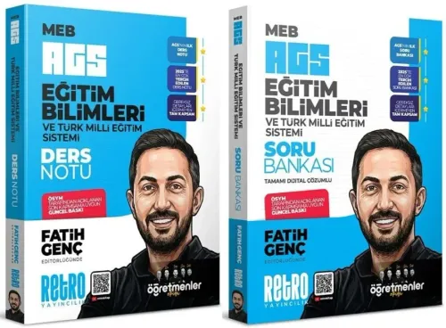 Retro Yayıncılık 2026 MEB-AGS Eğitim Bilimleri ve Türk Milli Eğitim Si