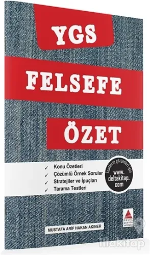 YGS Felsefe Özet