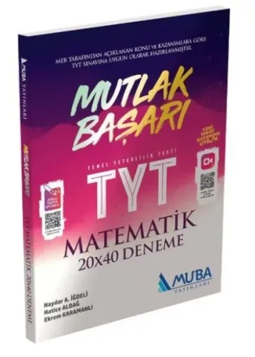 Muba TYT Matematik Mutlak Başarı 20X40 Deneme-YENİ