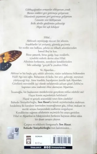 Son Hasat Bahadır Yenişehirlioğlu Timaş Yayınları