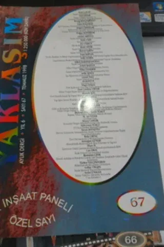 Yaklaşım Aylık Dergi 1998 / 67