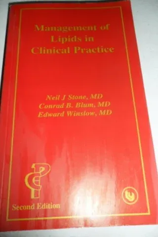 Management Of Lipids In Clinical Practice