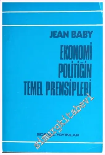 Ekonomi Politiğin Temel Prensipleri -        1975