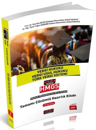 Savaş Yayınları 2026 HMGS Vergi Hukuku Vergi Usul Hukuku TVS Tamamı Çözümlü Hazırlık Kitabı