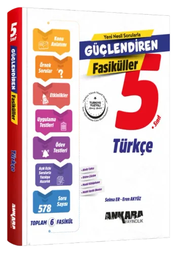 ANKARA 5. SINIF GÜÇLENDİREN TÜRKÇE FASİKÜL SET