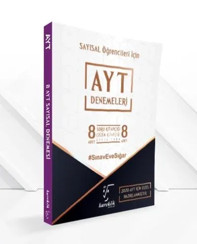 Karekök AYT Sayısal Ağırlık Öğrencileri İçin 8 li Denemeleri-YENİ