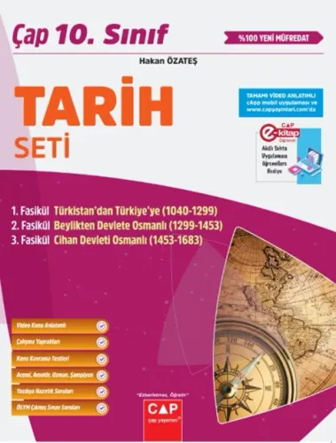 Çap Yayınları 10. Sınıf Tarih Seti
