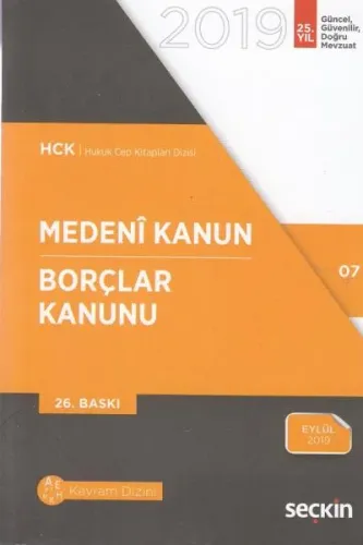 Medeni Kanun Borçlar Kanunu