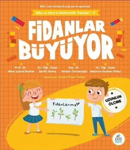 Fidanlar Büyüyor;Mila ve Sarp'ın Matematik Öyküleri 5