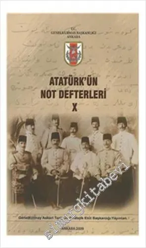 Atatürk'ün Not Defterleri, Cilt 10 -