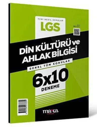 Marka Yayınları 2024 8. Sınıf LGS Din Kültürü ve Ahlak Bilgisi 6x10 Deneme