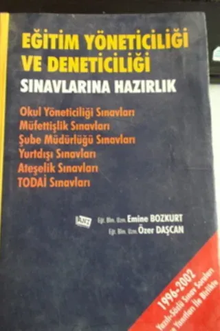 Eğitim Yöneticiliği ve Deneticiliği Sınavlarına Hazırlık