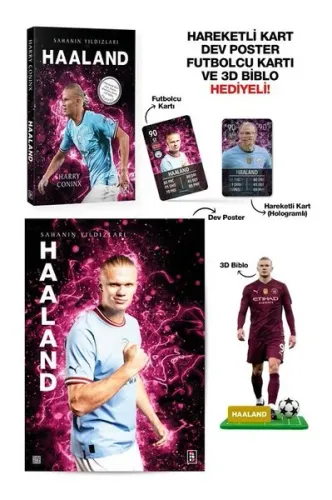 Haaland - Sahanın Yıldızları Harry Coninx Parodi Yayınları 9786258364811