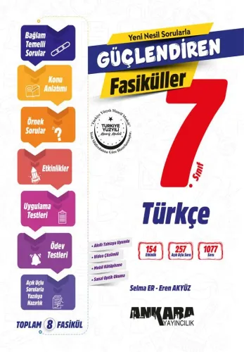 Ankara 7. Sınıf Türkçe Güçlendiren Fasiküller
