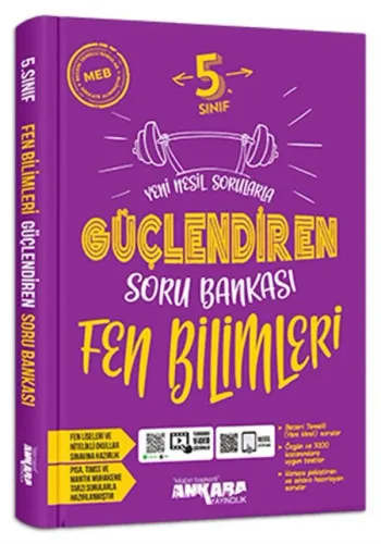 Ankara Yayıncılık 5.Sınıf Güçlendiren Fen Bilimleri Soru Bankası Ankara Yayıncılık 5.Sınıf Güçlendiren Fen Bilimleri Soru Bankası