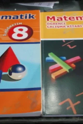 8.Sınıf Matematik Ders Kitabı + Çalışma Kitabı