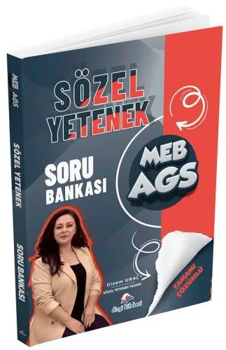 Dizgi Kitap Yayınları 2026 MEB AGS Sözel Yetenek Tamamı Çözümlü Soru B
