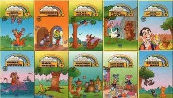 La Fonten Masalları Eğik Yazılı-10 Kitap