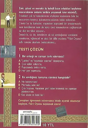 Flört Oyunu Natalie Standiford Yakamoz Yayıncılık %30 indirimli