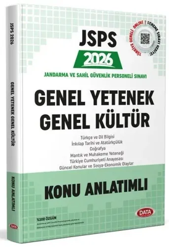 Data Yayınları 2026 JSPS Genel Yetenek ve Genel Kültür Konu Anlatımlı
