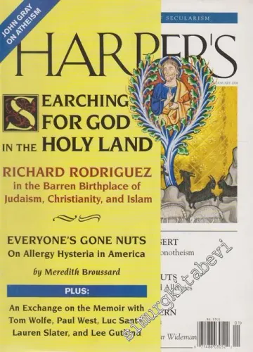 Harper's Magazine - January 2008, Issue: 1892, Vol: 316