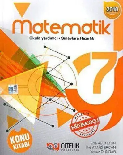 Nitelik Yayınları  7. Sınıf Matematik Konu Kitabı