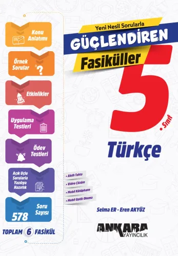 Ankara Yayıncılık 5. Sınıf Güçlendiren TürkçeFasiküller
