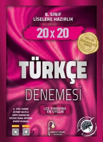 Edebiyat Sokağı 8. Sınıf Türkçe 20 x 20 Deneme