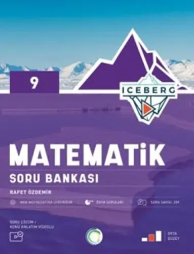 Okyanus Yayınları 9. Sınıf Iceberg Matematik Soru Bankası