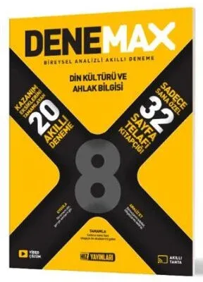 HIZ YAYINLARI 8. SINIF DENEMEX DİN KÜLTÜRÜ VE AHLAK BİLGİSİ 20 Lİ DENE