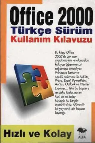 Office 2000 Türkçe Sürüm Kullanım Kılavuzu