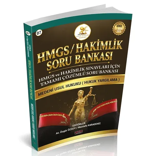 HUKAL HMGS-Hakimlik Medeni Usul Hukuku Soru Bankası
