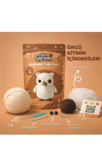 THE GURUMİ BAYKUŞ ÖRGÜ ÖĞRENME KİTİ