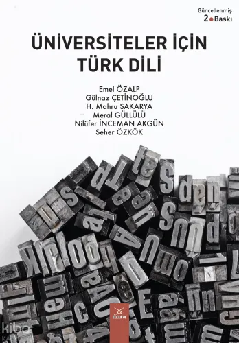 Üniversiteliler İçin Türk Dili