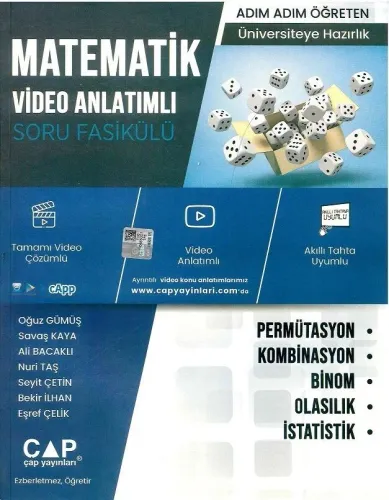 Çap Permütasyon Kombinasyon Binom Olasılık İstatistik