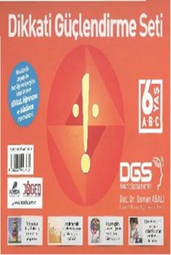Yeni Neuro-Via Sistemi ile Dikkati Güçlendirme Seti 6 Yaş (3 Kitap)