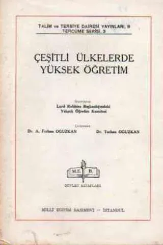 Çeşitli Ülkelerde Yüksek Öğretim