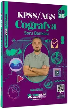 YEDİ İKLİM KPSS AGS COĞRAFYA VİDEO ÇÖZÜMLÜ SORU BANKASI 2026