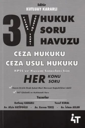 3Y Hukuk Soru Havuzu