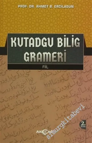 Kutadgu Bilig Grameri - Fiil -        1984