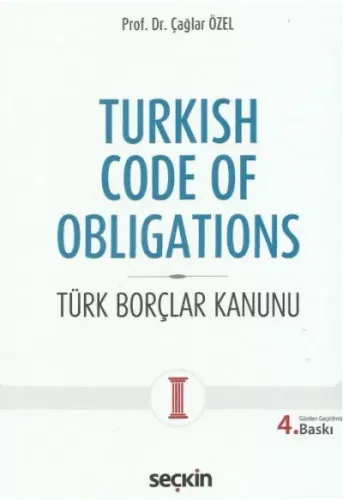 Turkish Code Of Obligations - Türk Borçlar Kanunu