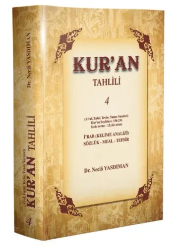 Kuran Tahlili 4. Cilt Necla Yasdıman